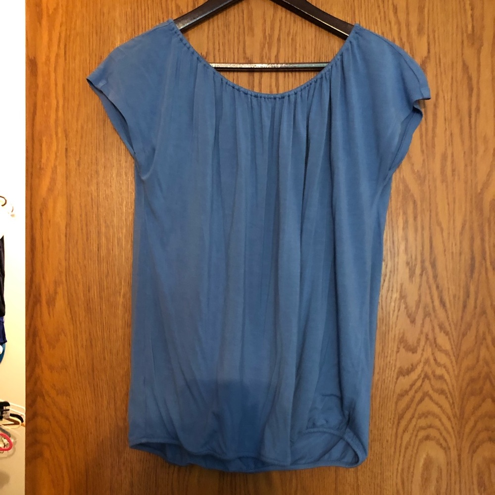 Loft M cap sleeve top